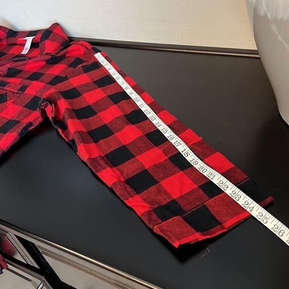 NWOT Wondershop SOFT men’s black and red buffalo check plaid flannel shirt, L - Picture 10 of 12